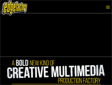 Tablet Screenshot of edgefactory.com